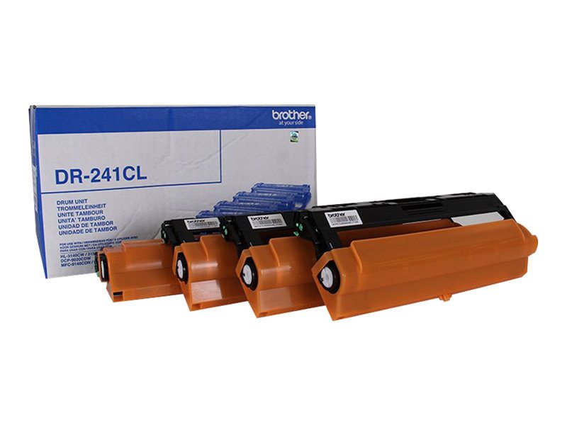 Brother DR-241CL Multipack Trommel-Kit Bk+C/M/Y