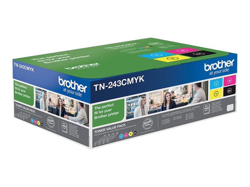 Brother TN-243CMYK Multipack 4er-Toner (BK/C/M/Y)