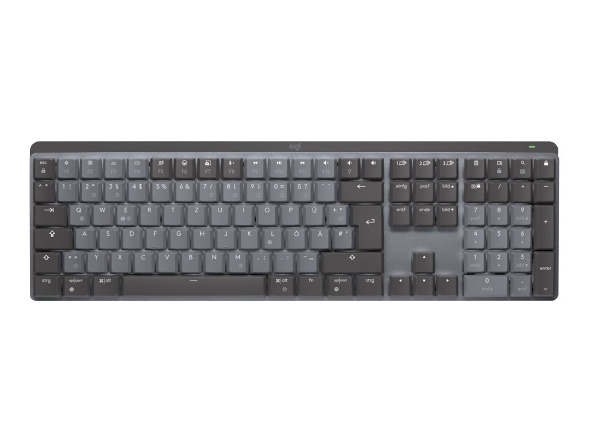 Logitech Wireless MX Mechanical Tactile graphite DE