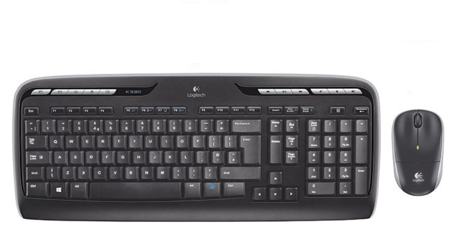 Logitech Kombi Wireless MK330 schwarz DE