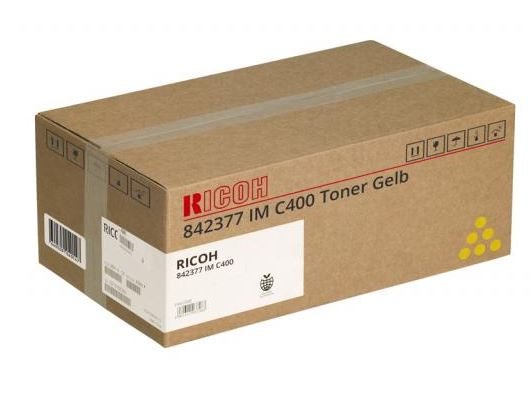 Ricoh Toner Gelb, ca. 8.000 Seiten (für IM C400F / IM C400SRF)