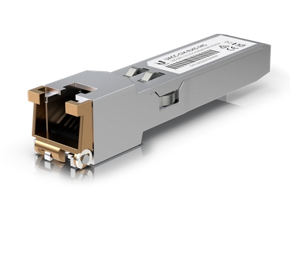 UbiQuiti UACC-CM-RJ45-MG - SFP+ -Transceiver-Modul (1-Pack) 1/2.5/5/10Gbps