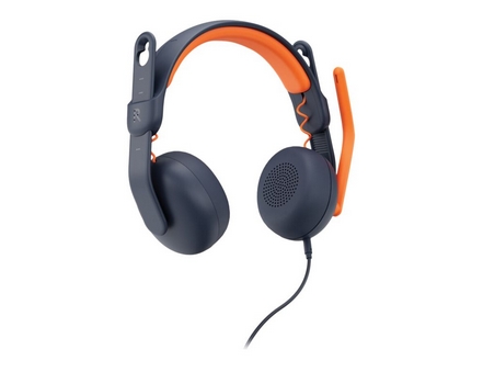 Logitech Kabel Klinke Zone Learn On-Ear schwarz