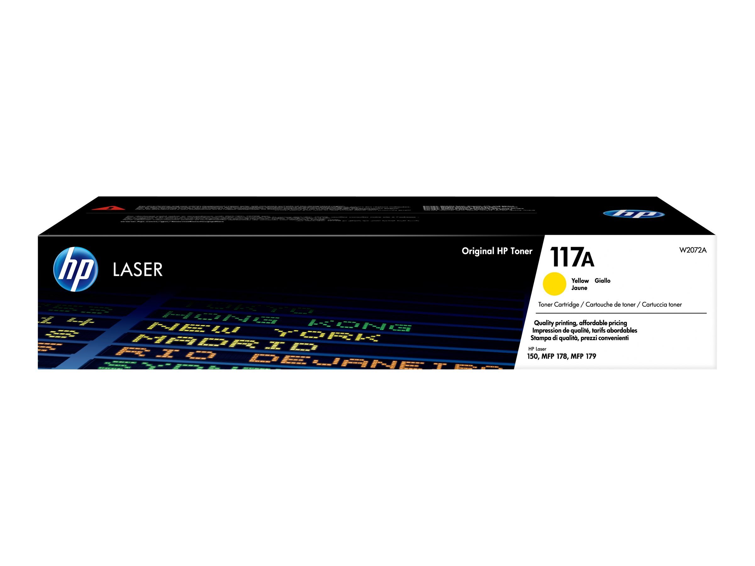 HP 117A  Toner Gelb