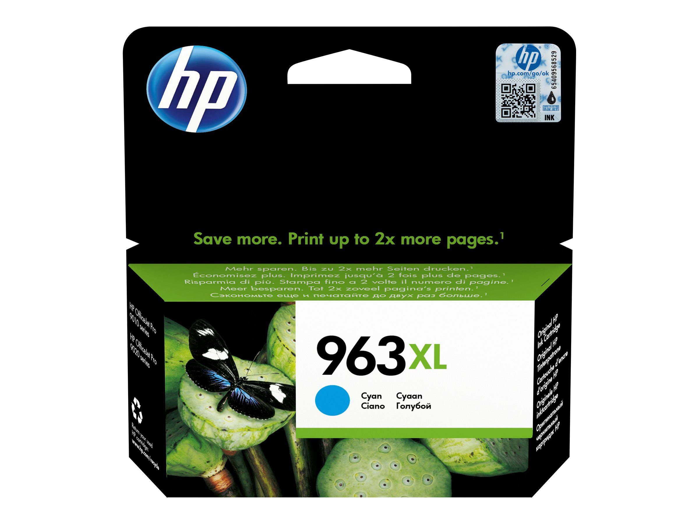 HP 963XL Tinte Cyan