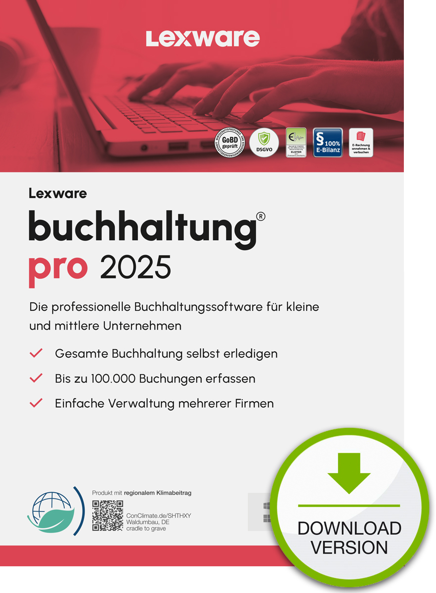 ESD / Lexware buchhaltung pro 2025 / Online Download