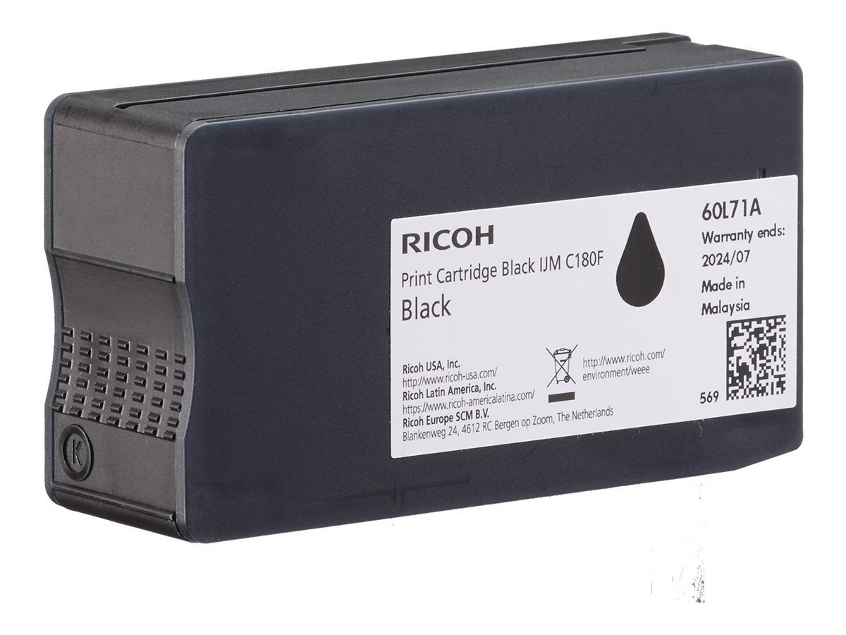 Ricoh  Tinte Black  IJM C180F   2.000 Seiten nach ISO/IEC24711