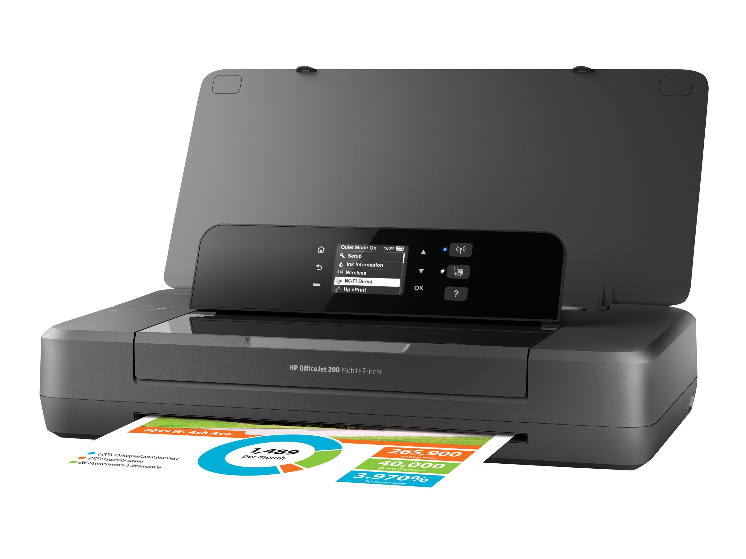 HP Officejet 200 Tintenstrahl- Mobiledrucker