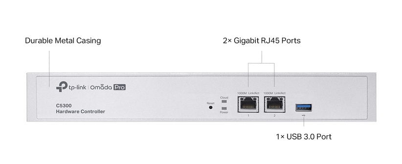 TP-LINK Omada PRO  Hardware-Controller OC5300 - Netzwerk-Verwaltungsgerät