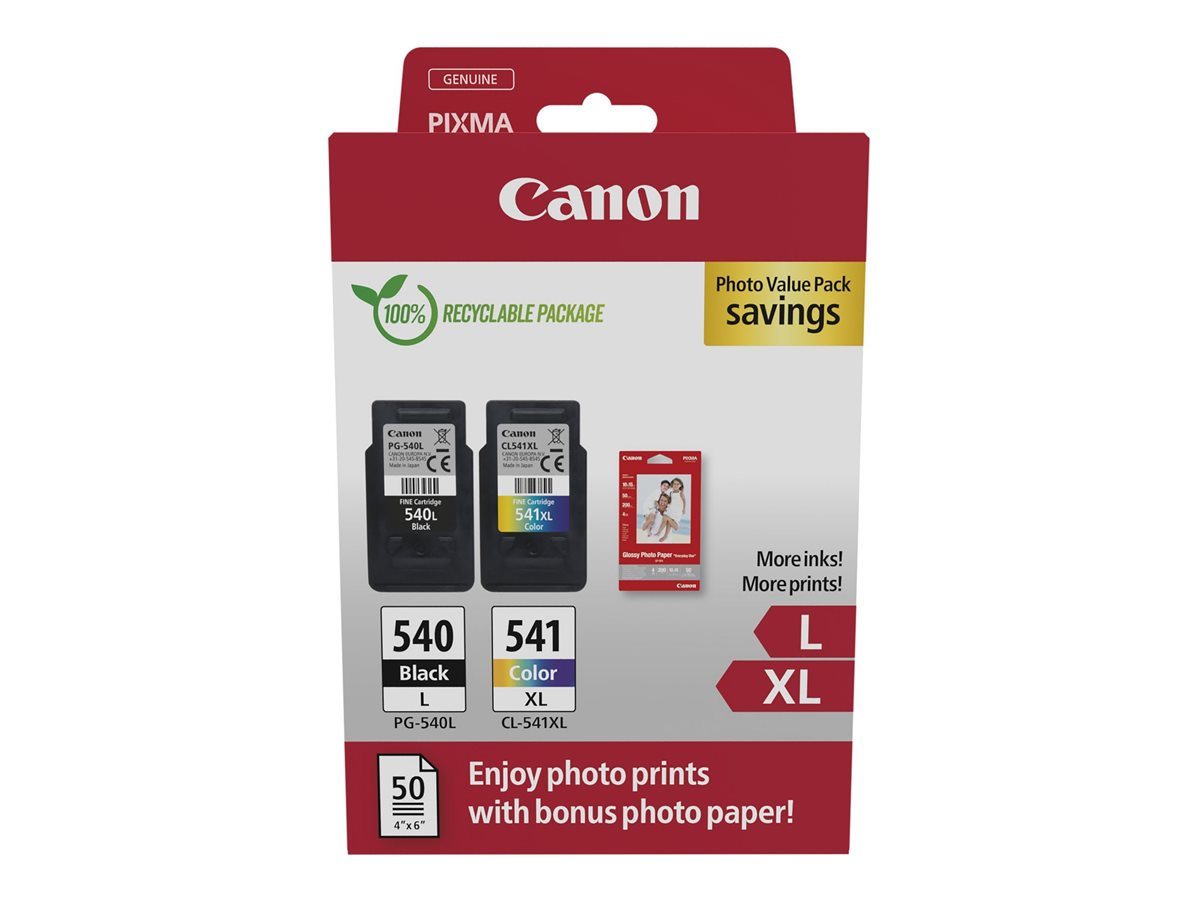 Canon PG-540L/CL-541XL Multipack 2er-Tinte (BK/C/M/Y)