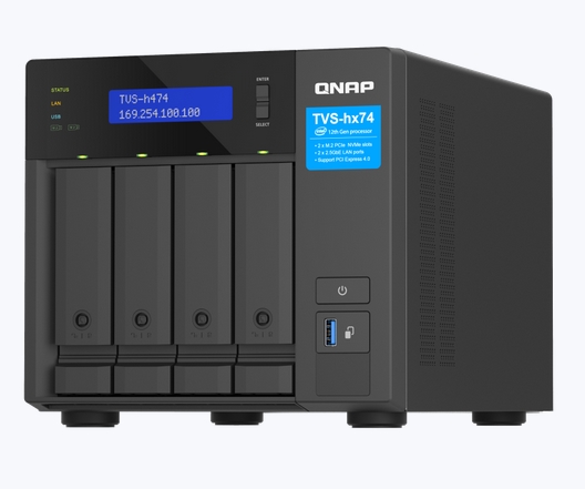 NAS QNAP TVS-h474-PT-8G - NAS-Server