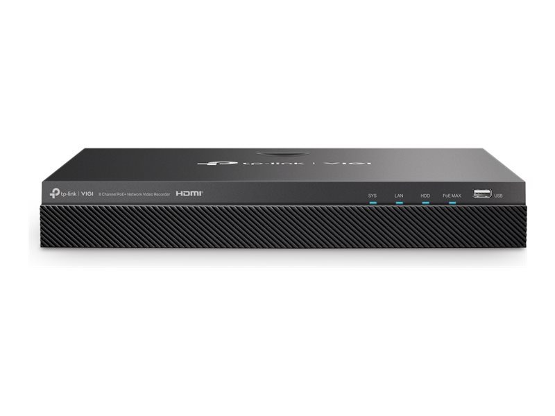 TP-LINK VIGI NVR2008H-8MP V1 - Network Video Recorder (ohne HD) - 8 Kanäle