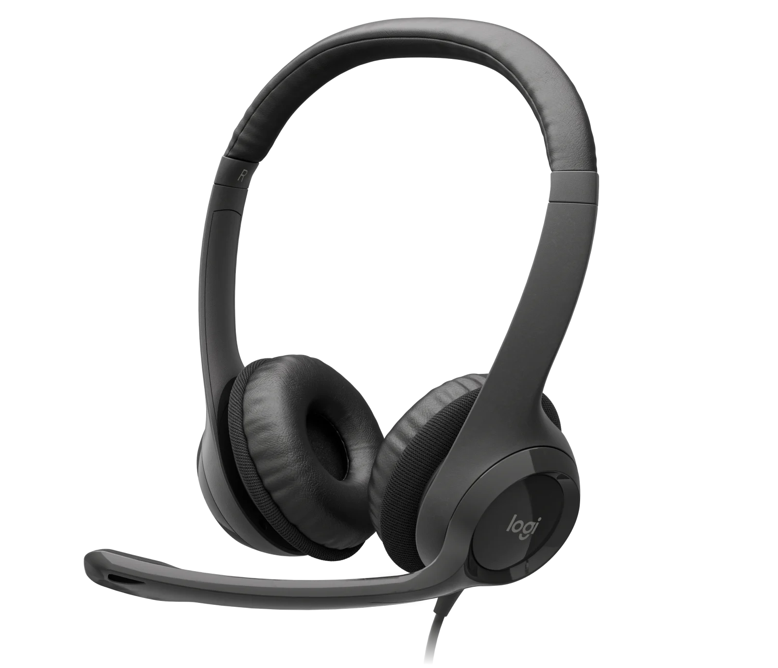 Logitech Kabel H390 Stereo schwarz