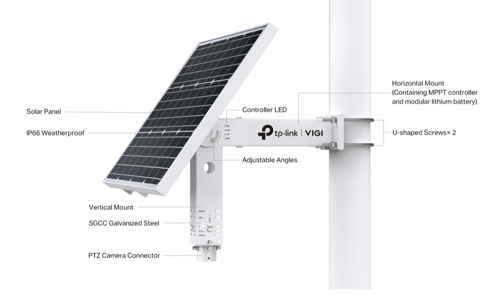 TP-LINK VIGI SP6030 - Solarkollektor - 60 Watt