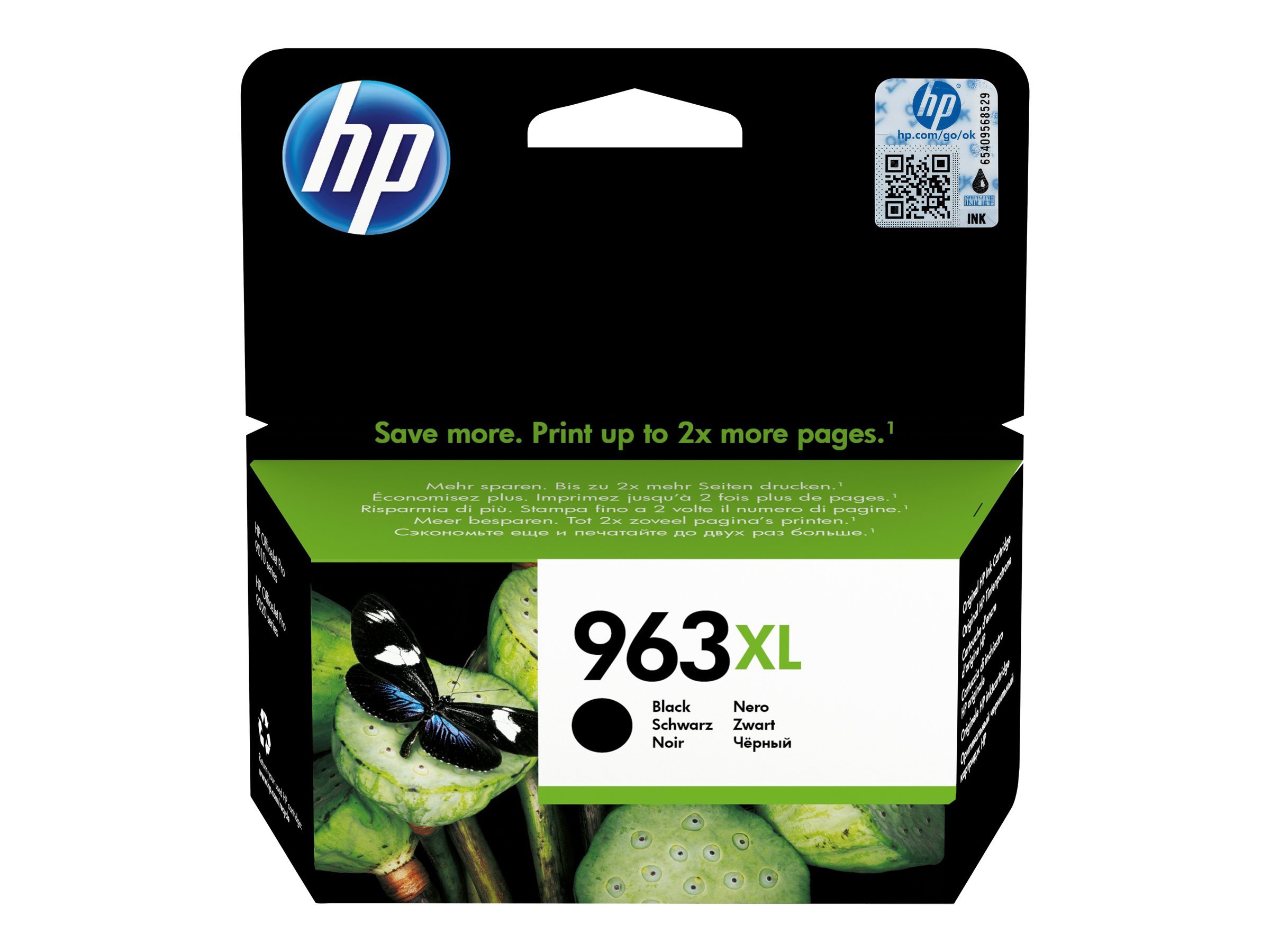 HP 963XL Tinte Schwarz