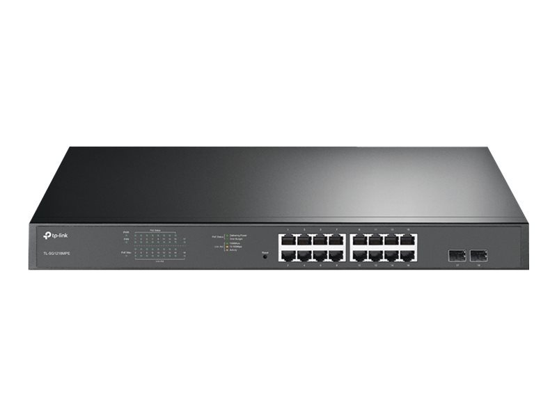 TP-LINK TL-SG1218MPE - Switch - Easy Smart Switch PoE+