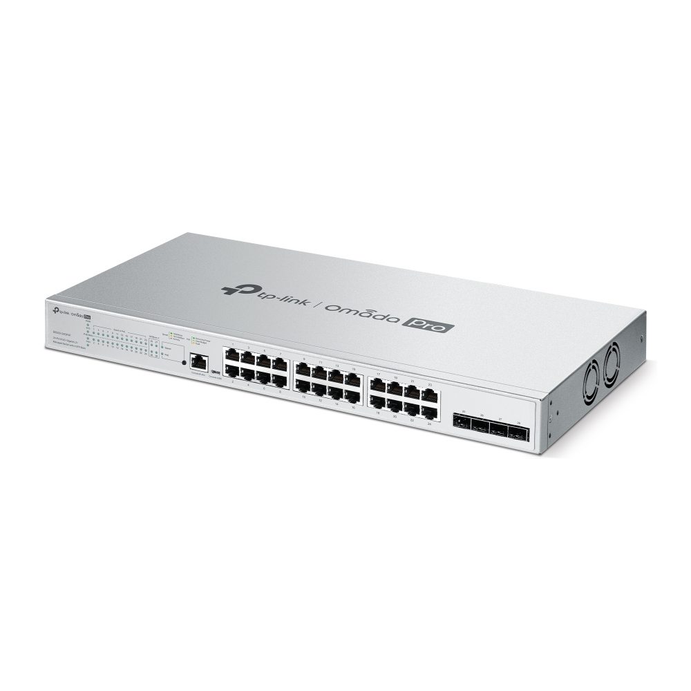 TP-LINK Omada Pro S5500-24GP4F - Switch - Managed - L2+ - 24x 10/100/1000 + 4 x SFP - (24x  PoE+ 250W)