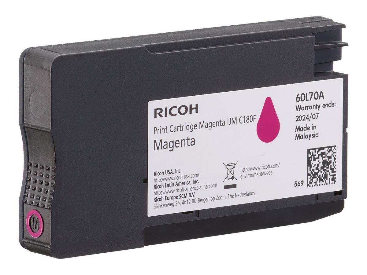 Ricoh Tinte Magenta  IJM C180F  1.600 Seiten nach ISO/IEC24712