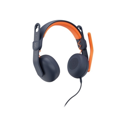 Logitech Kabel Zone Learn On-Ear schwarz