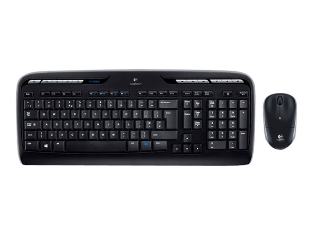 Logitech Kombi Wireless MK330 schwarz US/INT