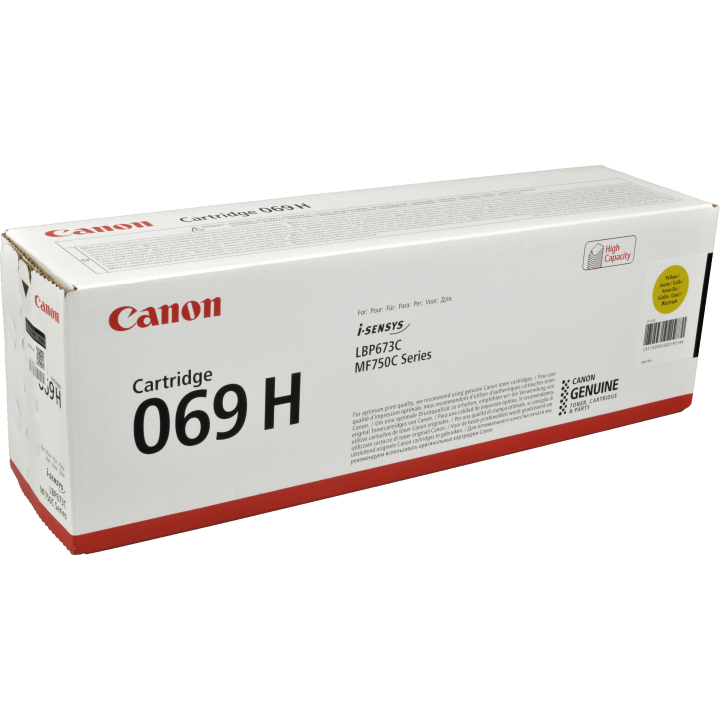 Canon 069 H Toner Gelb