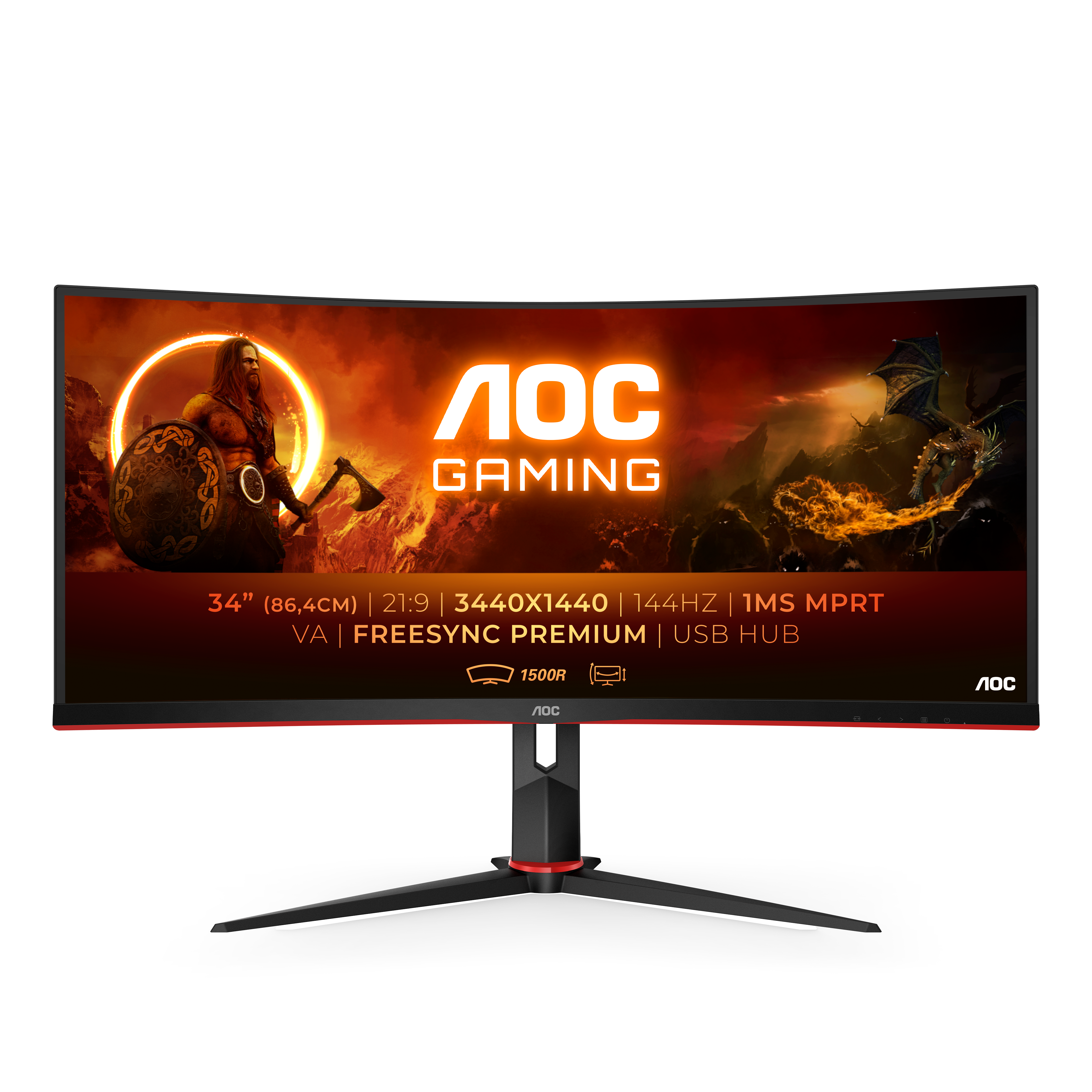 AOC Gaming CU34G2X/BK