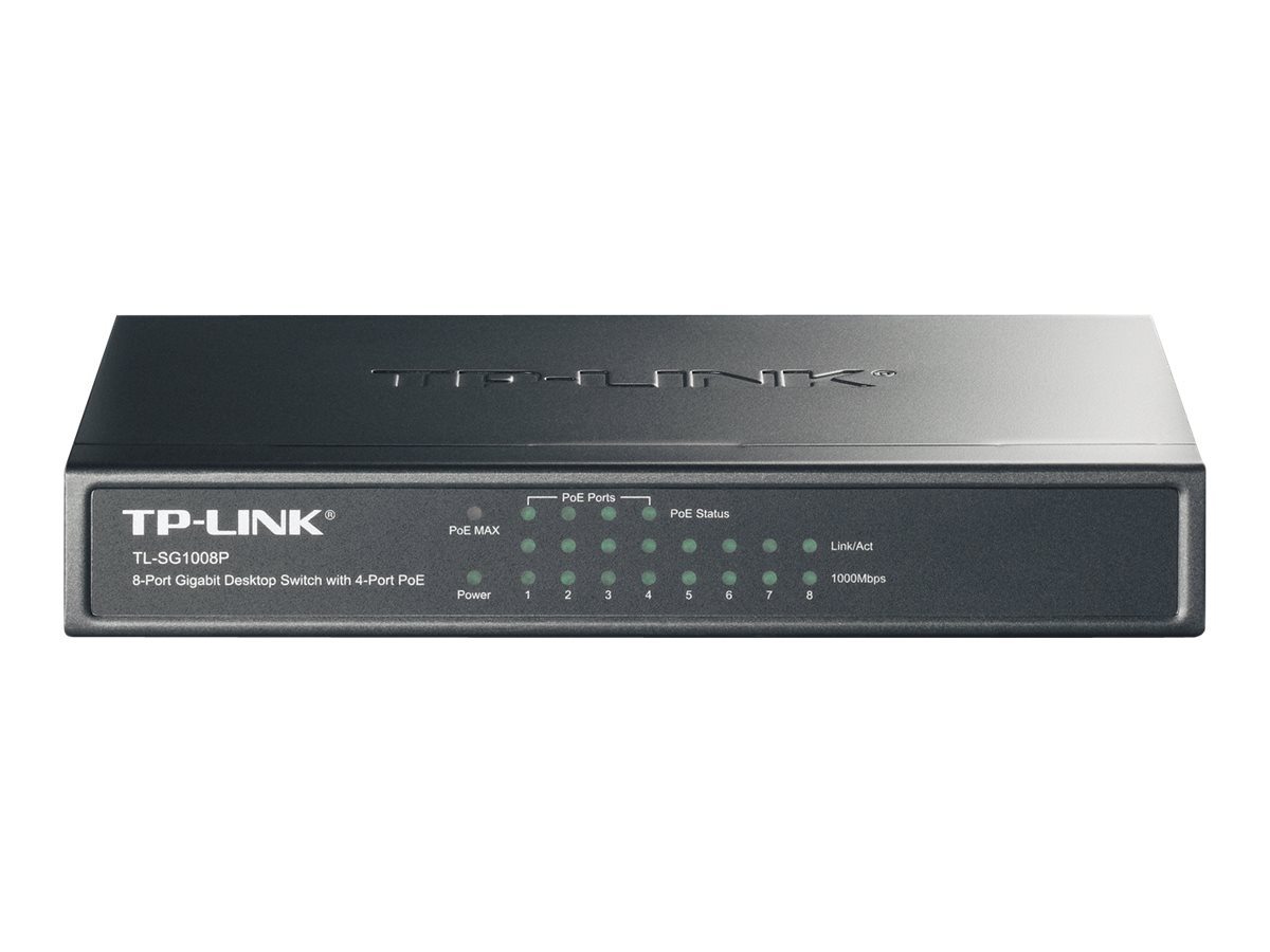 TP-LINK TL-SG1008P - PoE+ Switch