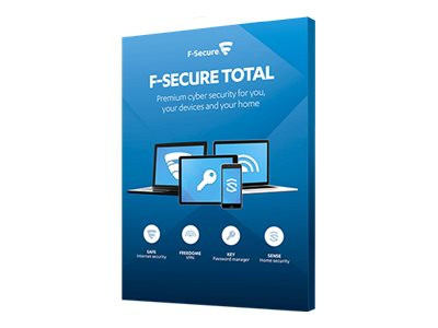 F-Secure Total / 2 Jahre / 5 Geräte, ESD Software Download incl. Activation-Key