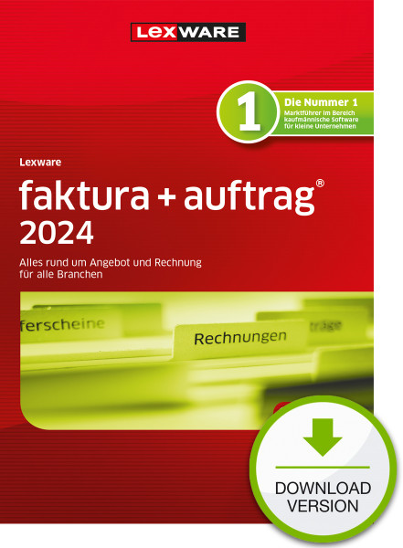 Lexware faktura+auftrag 2024, ESD Software Download incl. Activation-Key