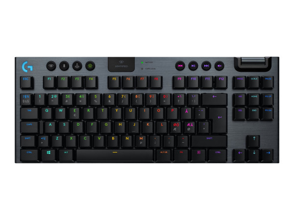 Logitech-G Wireless GAMING G915 TKL tactile schwarz DE