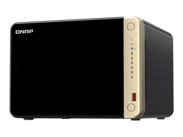 QNAP TS-664-8G - NAS-Server 2x 2,5GbE - 2x M.2 Slot