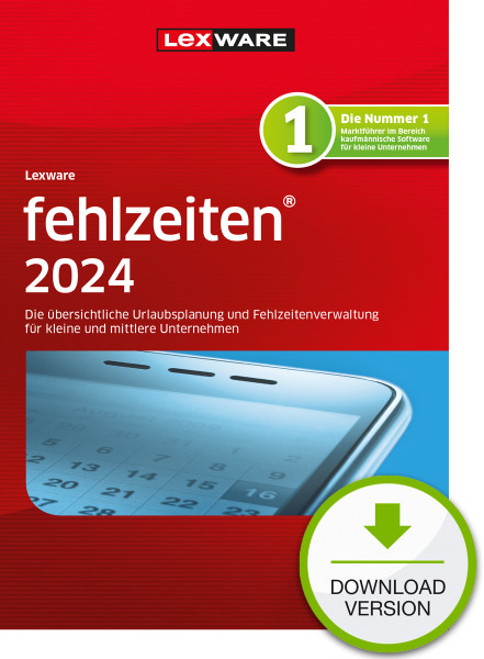 Lexware fehlzeiten 2024, ESD Software Download incl. Activation-Key