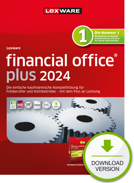 Lexware financial office plus 2024, ESD Software Download incl. Activation-Key