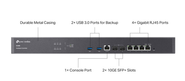 TP-LINK Omada Hardware-Controller OC400 - Netzwerk-Verwaltungsgerät