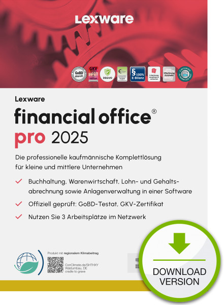 ESD / Lexware financial office pro 2025 / Online Download