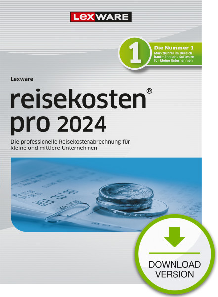 Lexware reisekosten pro 2024, ESD Software Download incl. Activation-Key