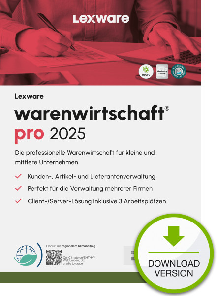 Lexware warenwirtschaft pro 2025 ABO, ESD Software Download incl. Activation-Key